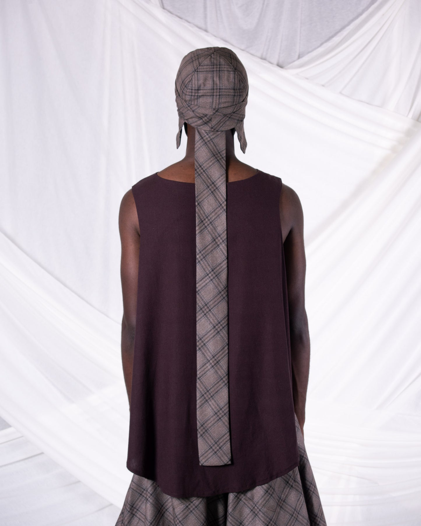 Soleno Brown Plaid