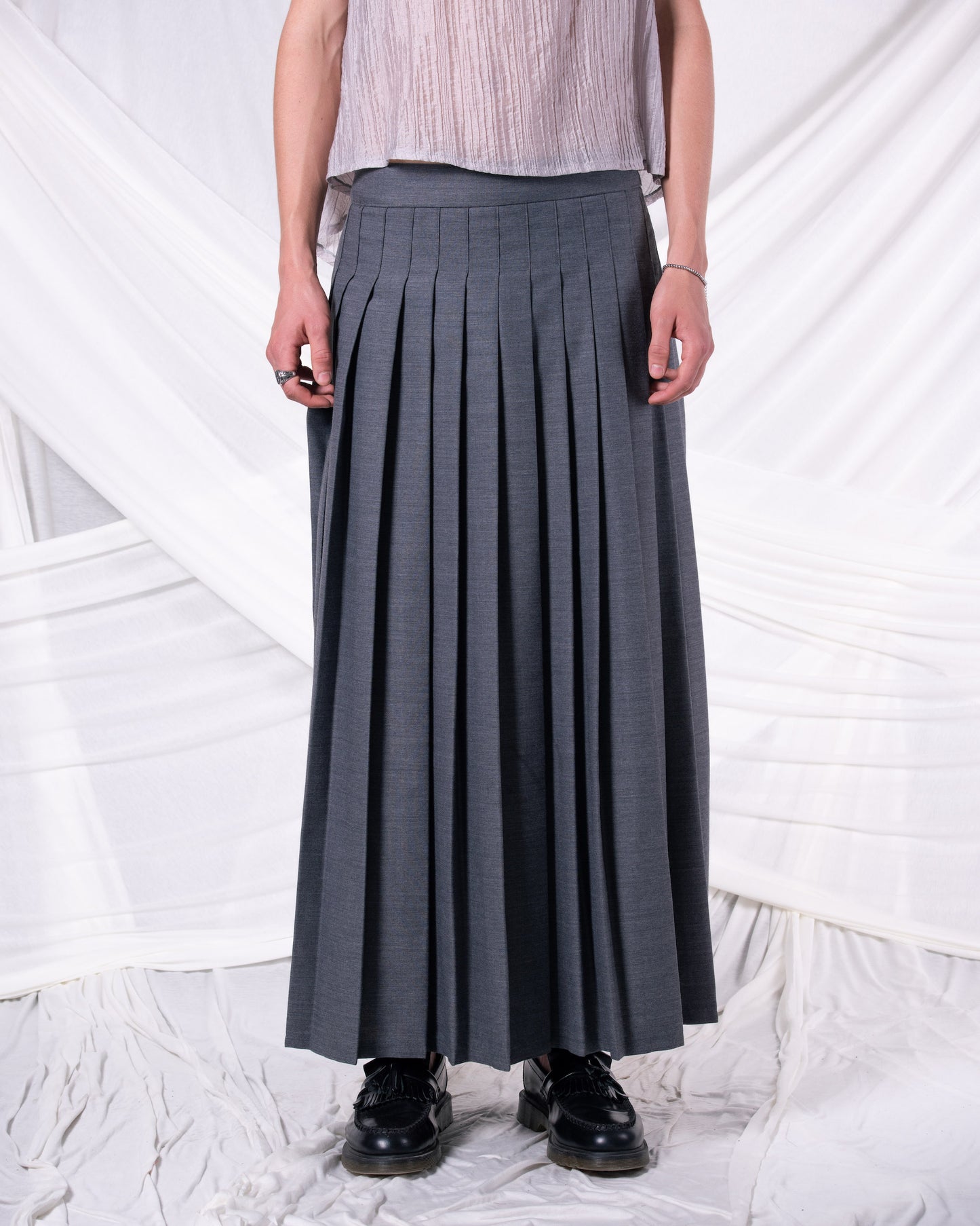 Xeneth Grey Skirt