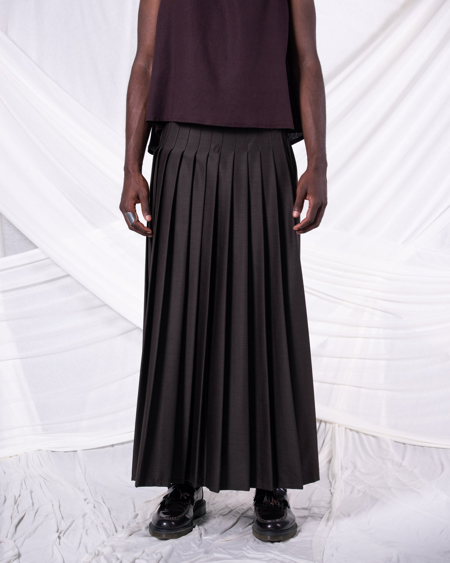 Xeneth Brown Skirt
